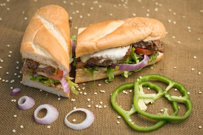 Order Cheeseburger Sub food online from Pizza Express store, Albany on bringmethat.com