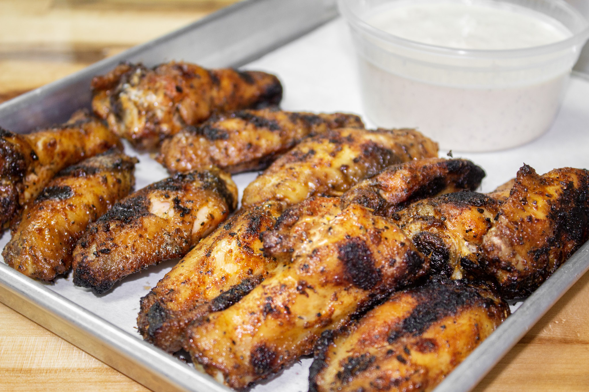 Order Smoked Wings food online from The Smoking Joint store, Cypress on bringmethat.com