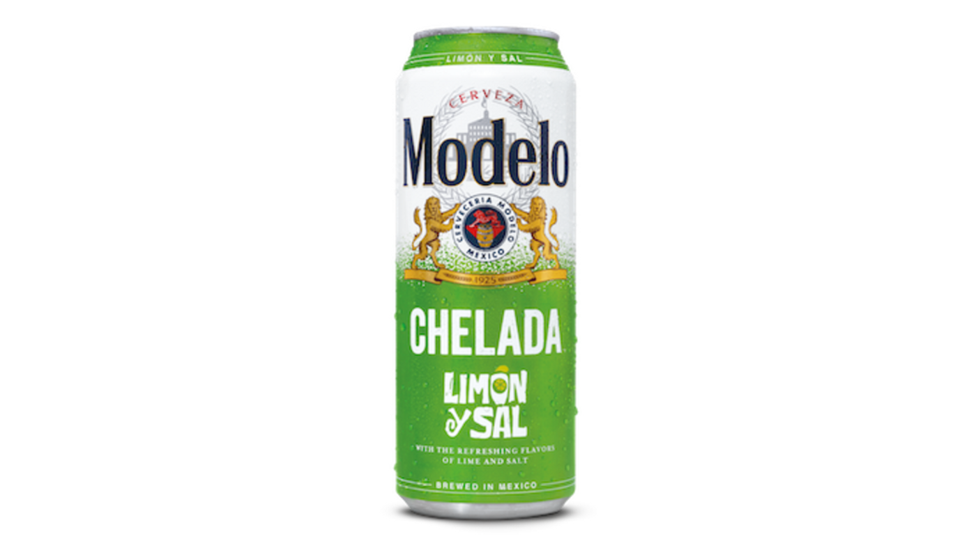 Order  Modelo Chelada Limon Y Sal 24oz Can food online from Circus Liquor store, Los Angeles on bringmethat.com