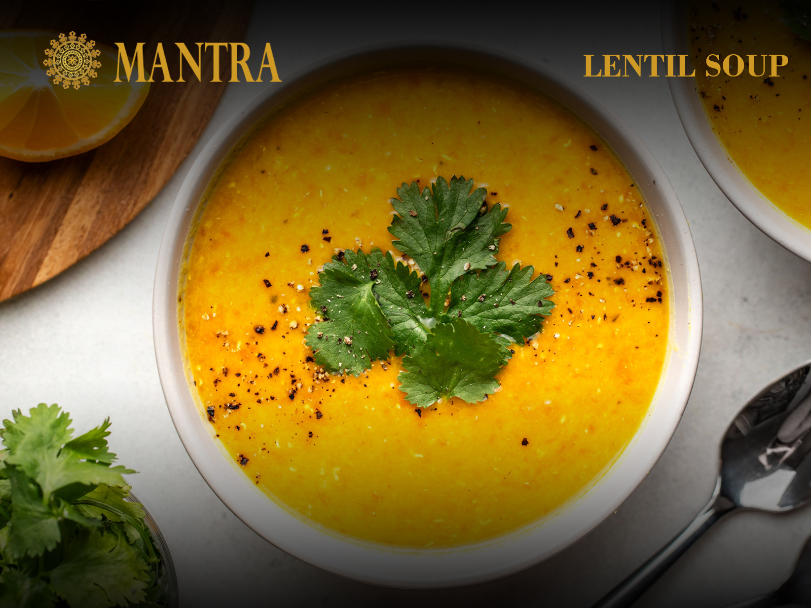 Order Lentil Soup food online from Mantra Authentic Indian Restaurant store, Jersey City on bringmethat.com