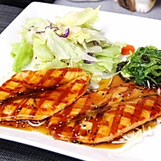 Order 3. Salmon Teriyaki food online from Kippu Japanese Cuisine store, San Francisco on bringmethat.com
