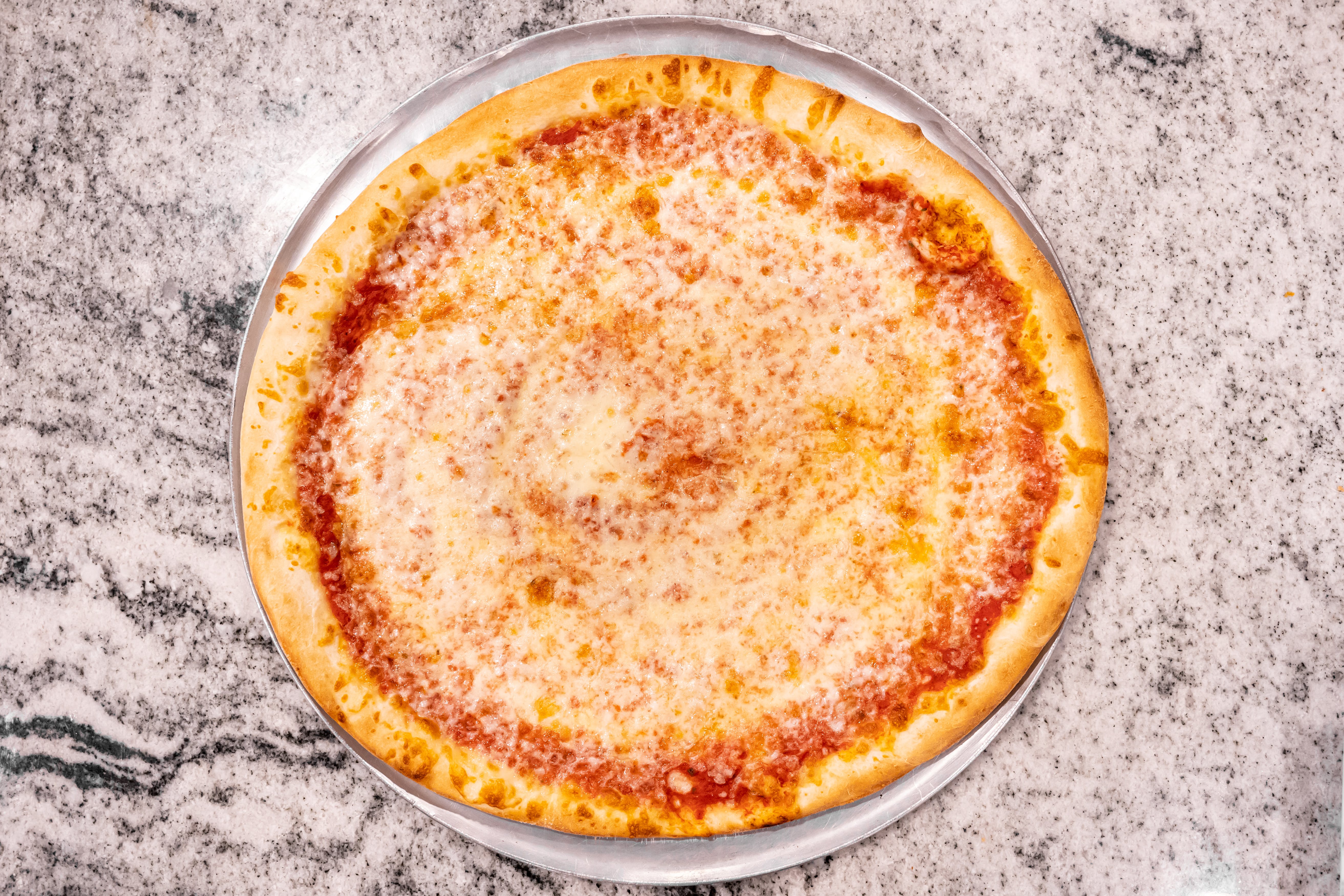 Order Cheese Pizza - Personal 12" food online from Luigi's Famiglia Cucina store, Carmel Hamlet on bringmethat.com