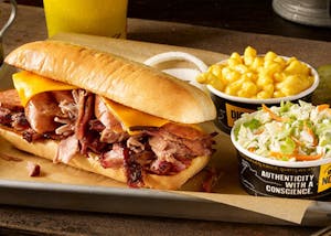 Order Westerner Sandwich Plate food online from Dickey Barbecue Pit store, Pendleton on bringmethat.com