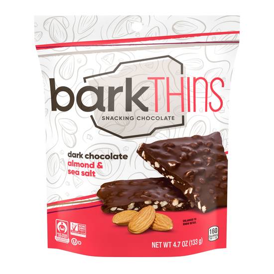 Order BarkThins Dark Chocolate Almond & Sea Salt, 4.7 OZ food online from Cvs store, MONTEZUMA on bringmethat.com