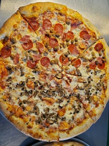 Order (2) Large 16" Specialty Pizzas food online from Ny Pizza Pasta store, Bedford on bringmethat.com