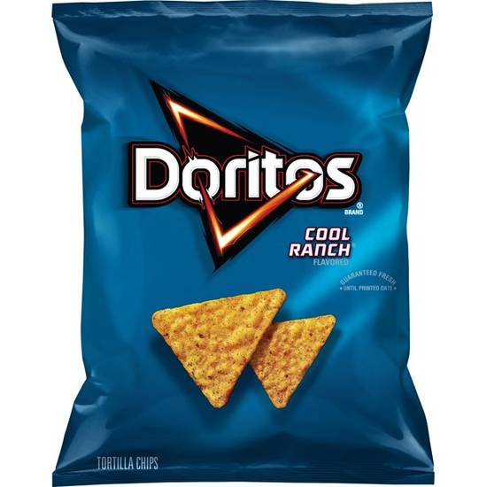 Order Doritos Cool Ranch Flavored Tortilla Chips food online from Fastbreak Convenience Store store, Jackson County on bringmethat.com