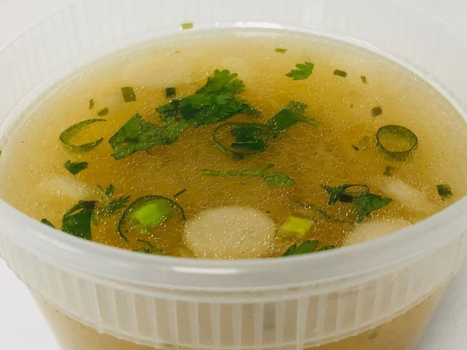 Order MISO SOUP food online from Pinto Urban Thai Diner store, Richardson on bringmethat.com