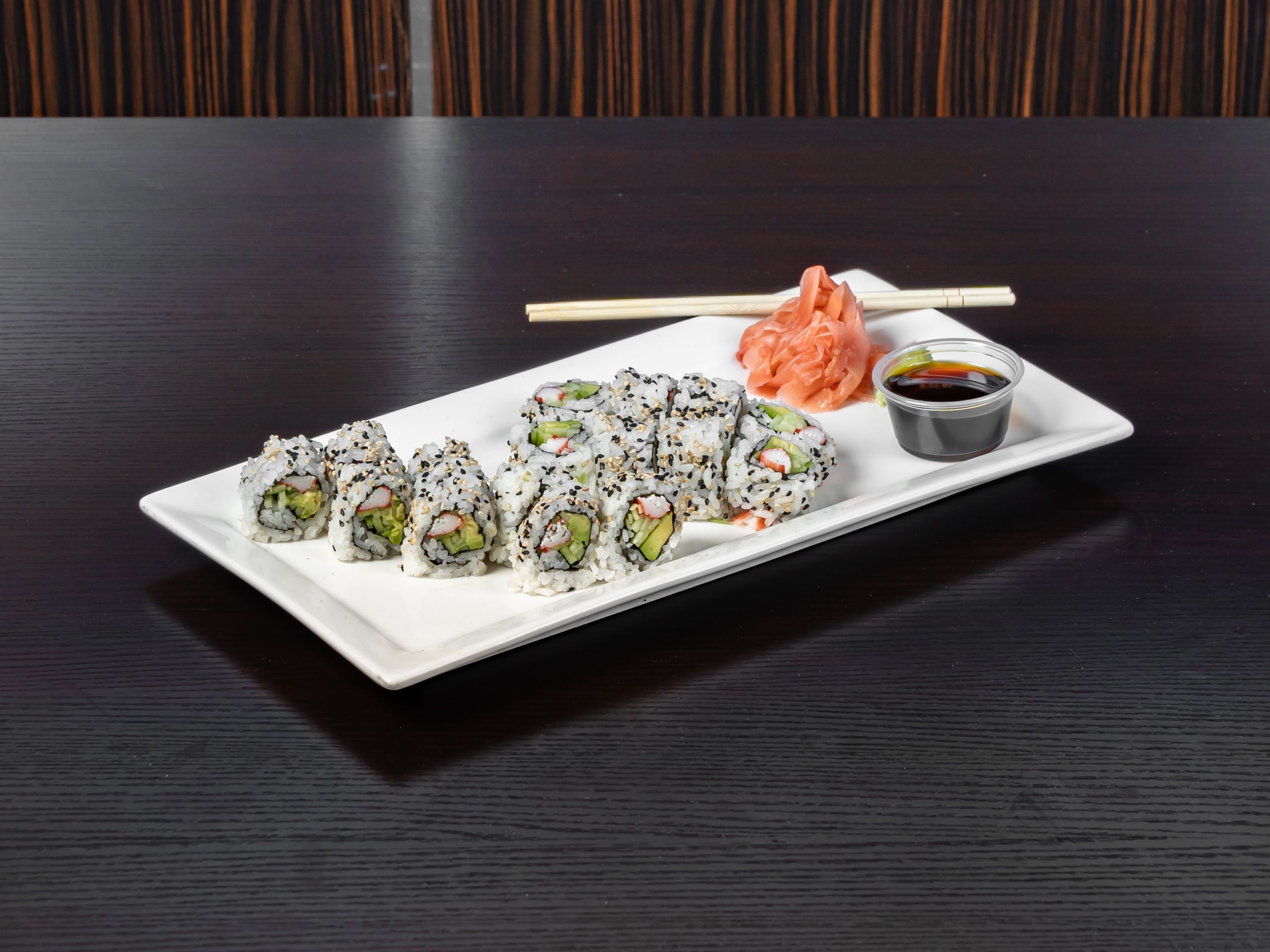 Order R1. California Roll food online from China King Supper Buffet store, Dallas on bringmethat.com