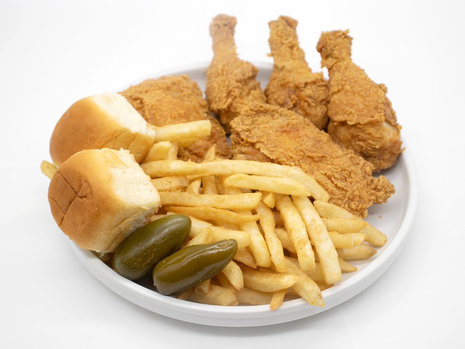 Order 5pc Legs & Thighs Meal Deal food online from Seashell #6 store, Chicago on bringmethat.com