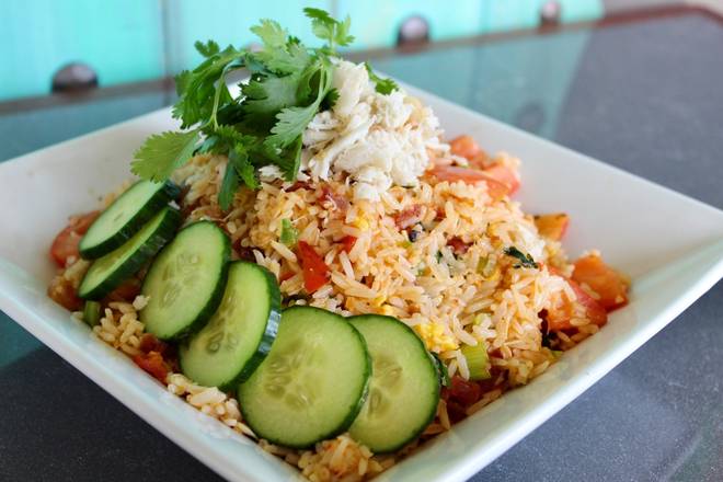 Order Thai Crab Fried Rice food online from Starfish store, Laguna Beach on bringmethat.com