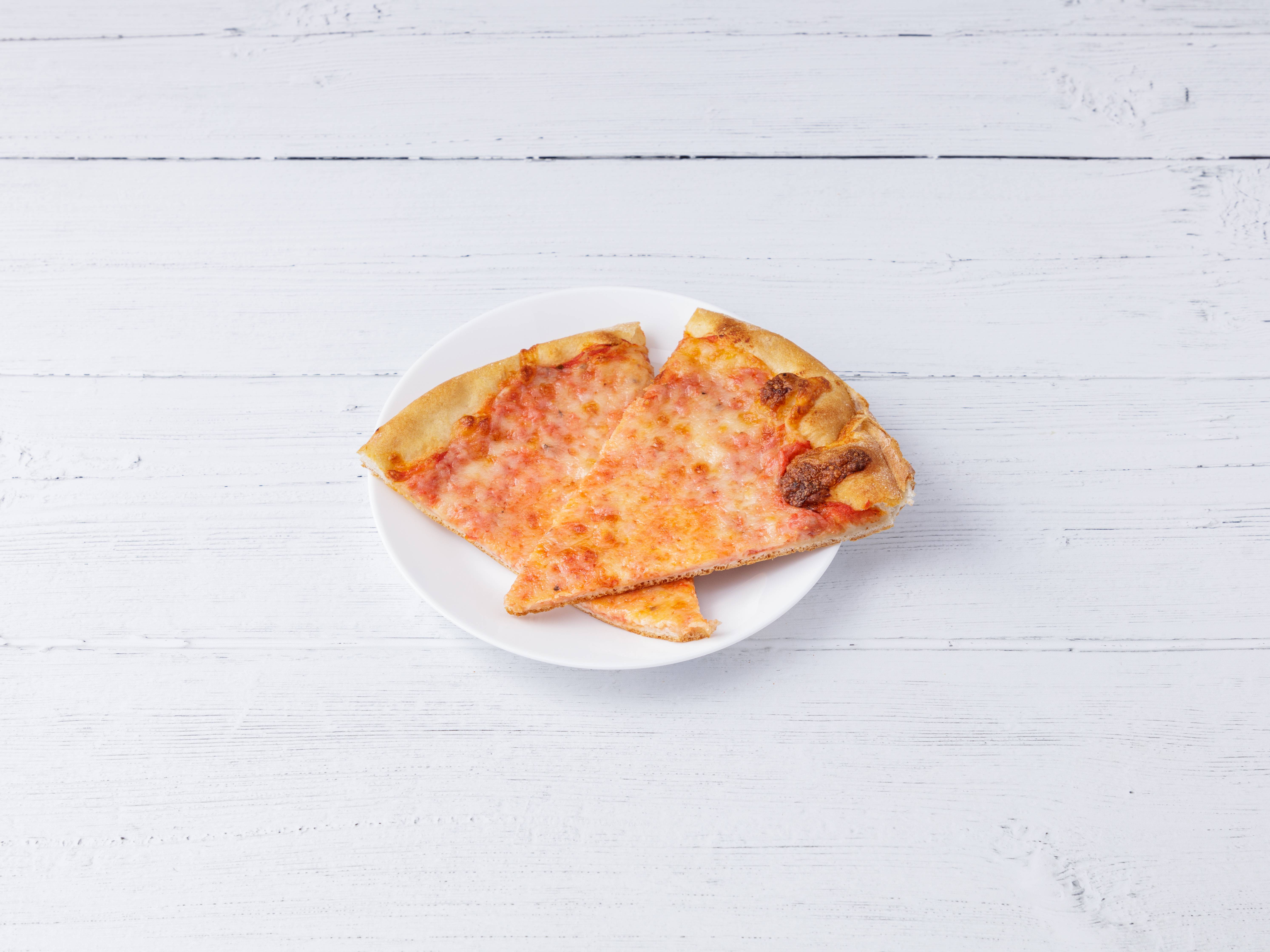 Order Plain Cheese Pizza food online from Gino's Pizza and Luncheonette store, Belleville on bringmethat.com