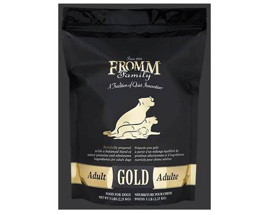 Order Fromm Gold Adult 5# food online from Wichita Falls Pet Supply store, Wichita Falls on bringmethat.com