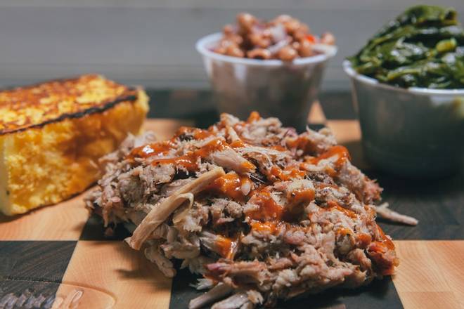 Order Pulled Pork (1 lb) food online from Moes Original BBQ store, Peachtree Corners on bringmethat.com