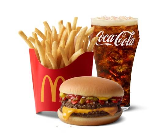 Order Green Chile Double Cheese Meal food online from Mcdonald store, BELEN on bringmethat.com