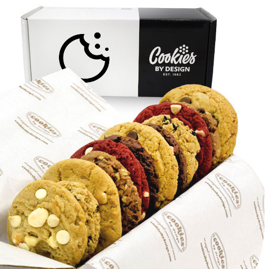 Order BX8. One Dozen Gourmet Cookies food online from Cookies By Design store, Glenview on bringmethat.com