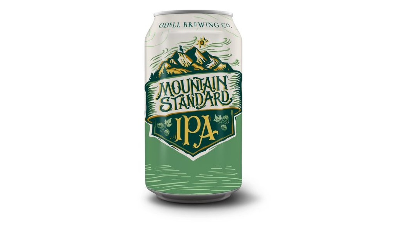 Order Odell Mountain Standard IPA 6x 12oz Cans food online from Ocean Liquor store, South Pasadena on bringmethat.com