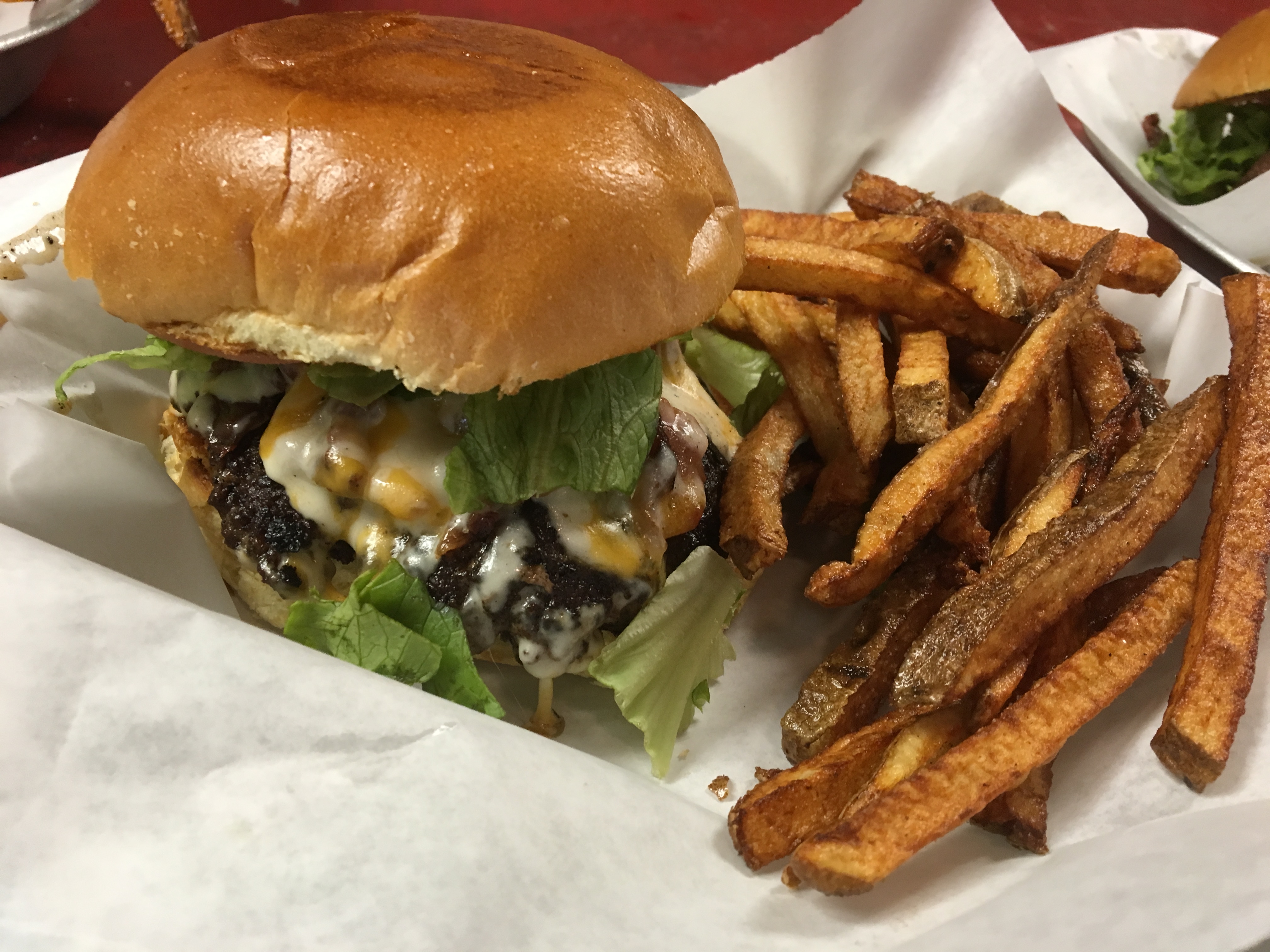 Order Cheeseburger food online from Bosses Brickoven Pizza store, Lake Worth on bringmethat.com