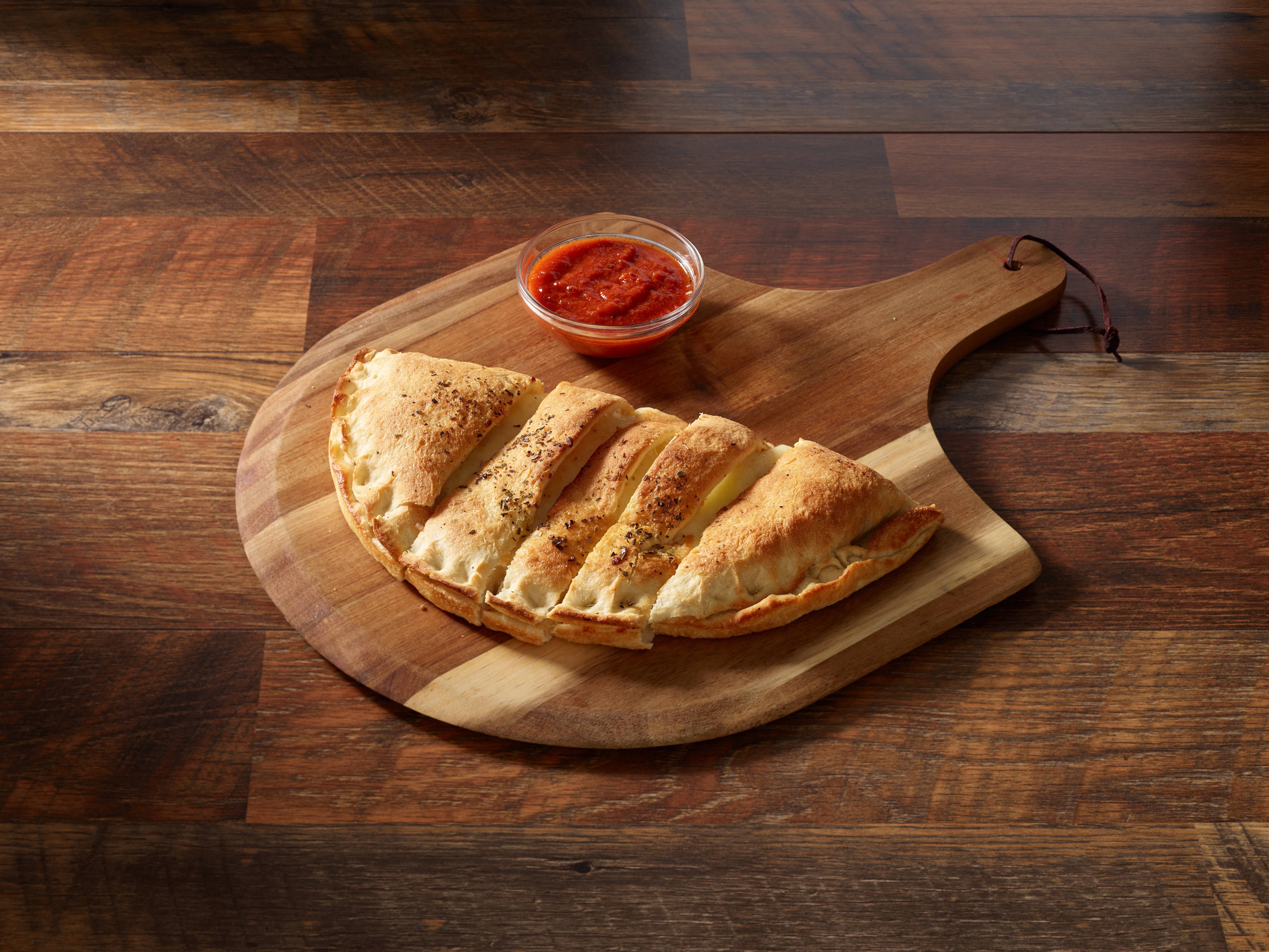 Order Cheese Calzone food online from South Whitney Pizza store, Hartford on bringmethat.com