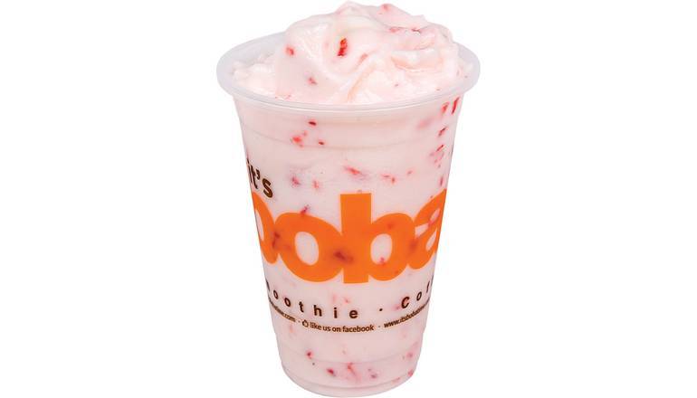 Order Strawberry Yogurt Smoothie food online from Boba Time store, Santa Clarita on bringmethat.com