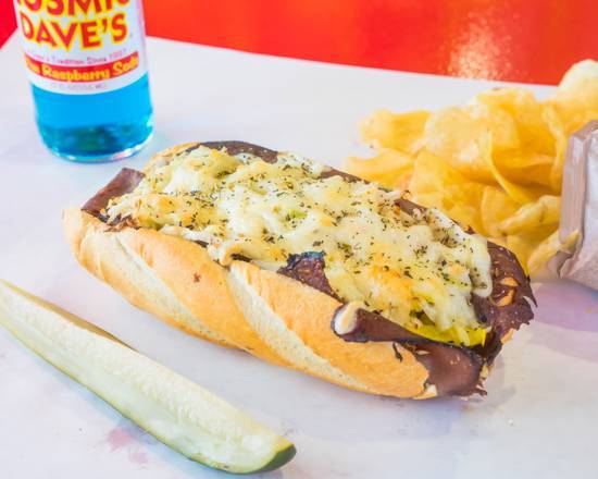 Order The Hey Dave Sub food online from Daves Cosmic Subs store, University Heights on bringmethat.com