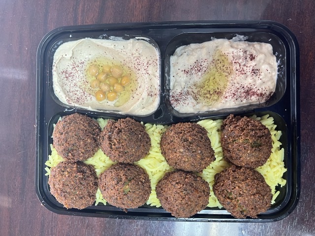 Order 8 Falafels Plate food online from Zam zam middle eastern grill store, Chicago on bringmethat.com
