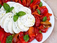 Order Roasted Peppers and Fresh Mozzarella Salad food online from Bella Notte Italian Restaurant & Pizza store, Little Falls on bringmethat.com