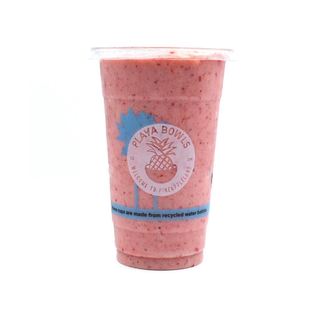 Order Strawberry Banana Smoothie food online from Playa Bowls store, Pleasantville on bringmethat.com