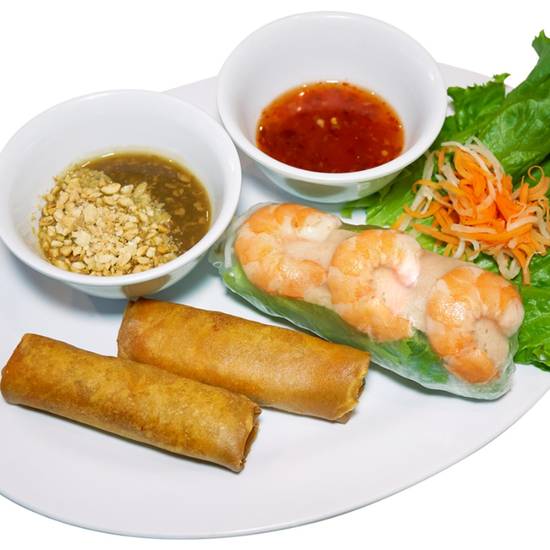 Order 2-A. Egg Roll & Spring Roll food online from Pho 21 store, Buena Park on bringmethat.com