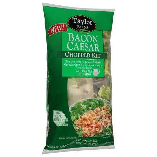 Order Taylor Farms · Bacon Caesar Chopped Salad Kit (10.4 oz) food online from Vons store, Yucca Valley on bringmethat.com