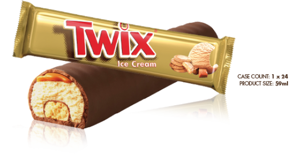 Order Twix Bar Ice Cream food online from Pizza Pino store, San Francisco on bringmethat.com