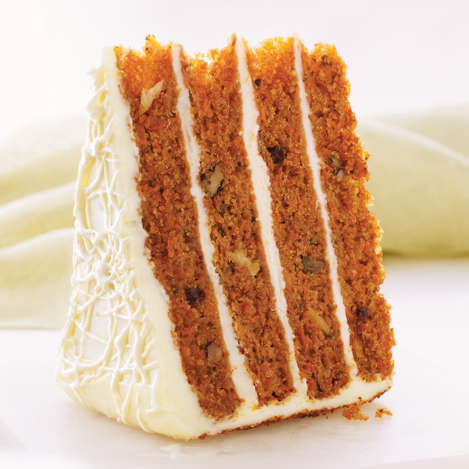 Order Layer upon Layer      Carrot Cake food online from Mario Italian Cafe Vi store, Indio on bringmethat.com