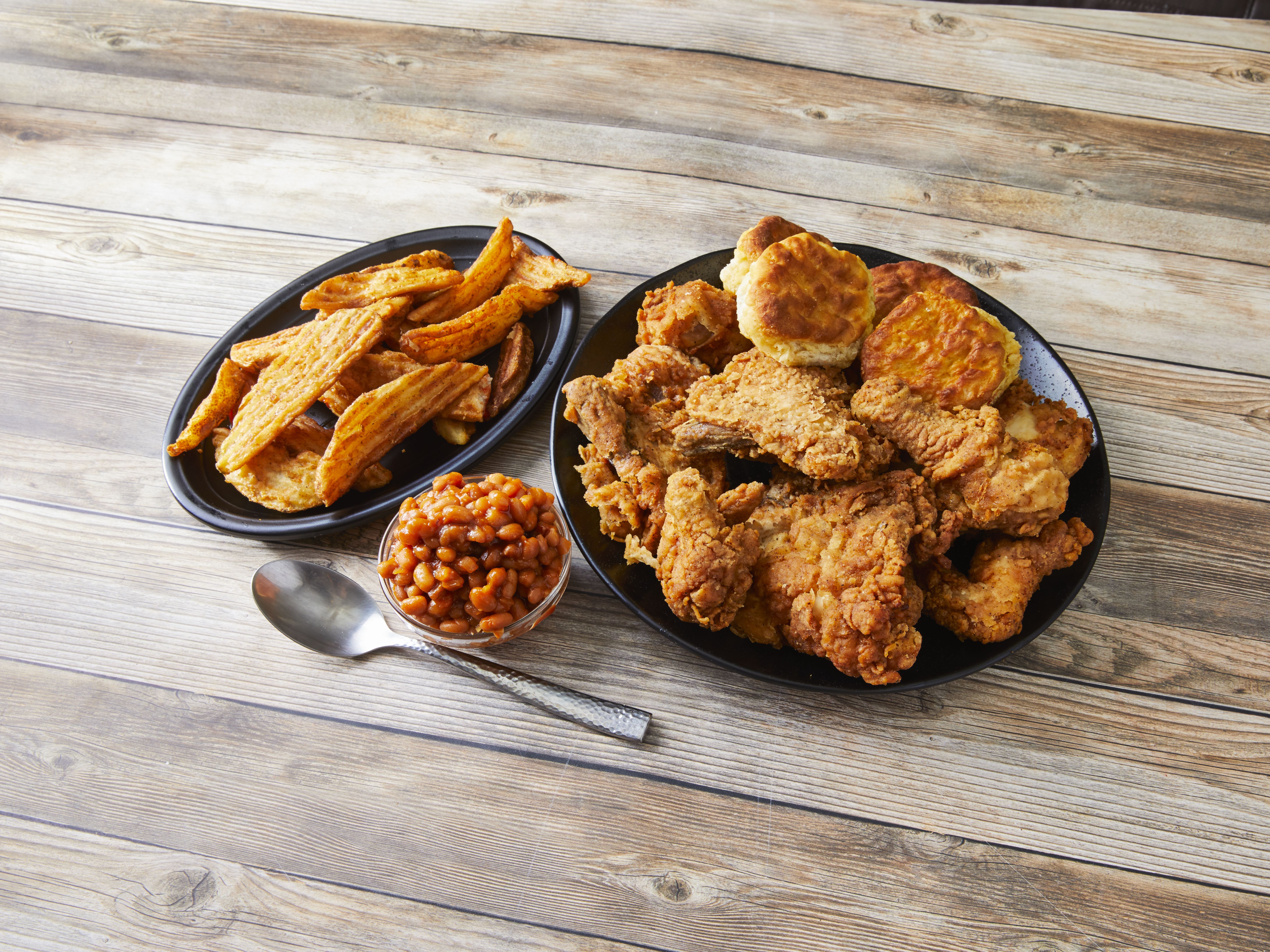 Order 8 Piece Chicken Family Meal food online from Lee Famous Recipe Chicken store, Muskegon on bringmethat.com