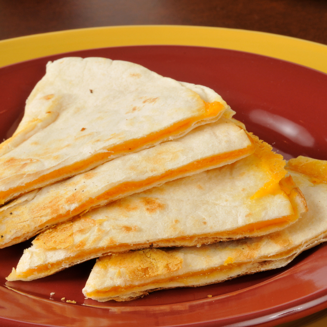 Order Quesadilla food online from Chaparritos Grill store, Palm Desert on bringmethat.com