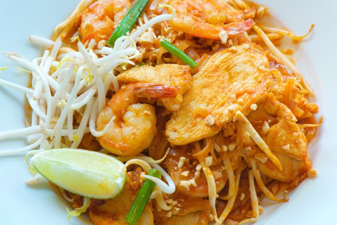 Order Pad Thai food online from Saucy's Thai & Pho store, Plano on bringmethat.com