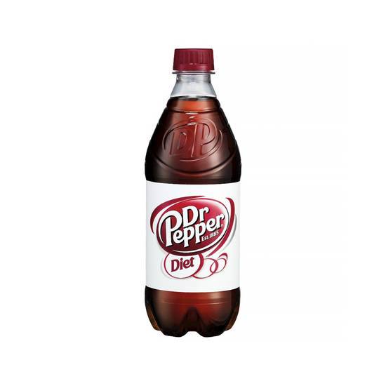 Order Diet Dr. Pepper 20oz food online from Pink Dot Logan Heights store, San Diego on bringmethat.com