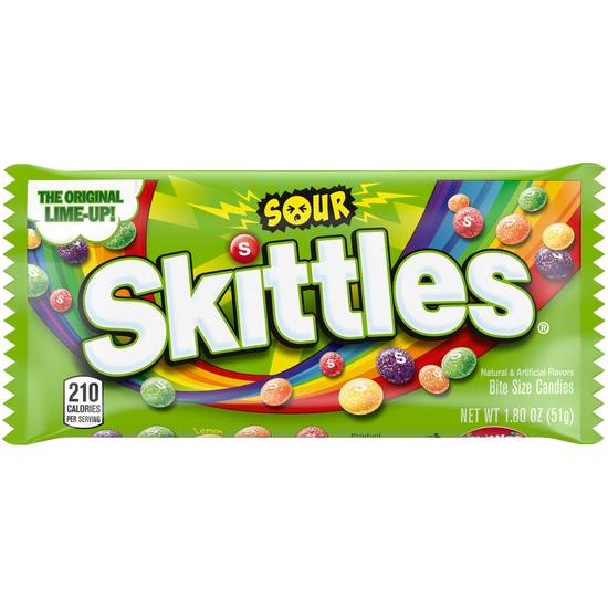 Order Skittles Sour Chewy Candy, 1.8 OZ food online from Cvs store, WESTON on bringmethat.com