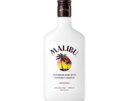 Order Malibu, 200mL rum (40.0% ABV) food online from Luckys Liquor store, Los Angeles on bringmethat.com