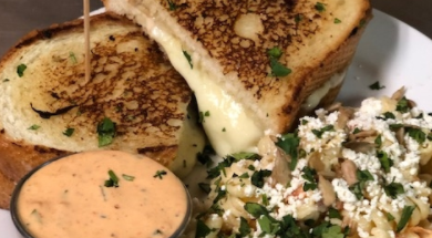 Order Pierogi Grilled Cheese food online from The Smiling Moose store, Cranberry Township on bringmethat.com