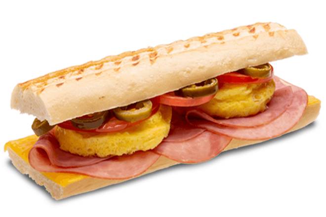 Order Smoked Ham, Egg and Cheese food online from Port of Subs store, Fresno on bringmethat.com