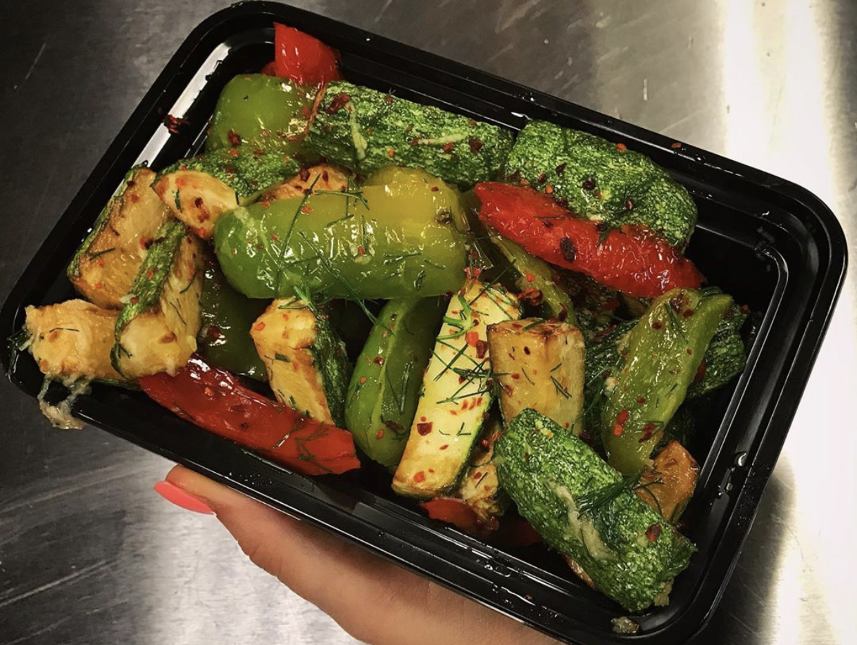 Order Zucchini with Pepper food online from Cafe Areni store, Sherman Oaks on bringmethat.com