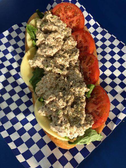 Order Tuna Salad Sub food online from Opa! Opa! store, Wilmington on bringmethat.com