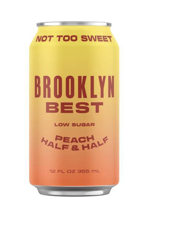 Order Brooklyn Best Peach Half & Half Ice Tea food online from Dolce Brooklyn store, New York on bringmethat.com