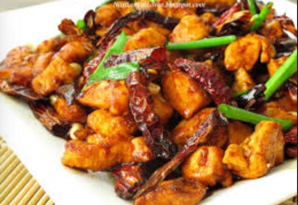 Order Kung Pao Chicken food online from Koong's store, Milpitas on bringmethat.com