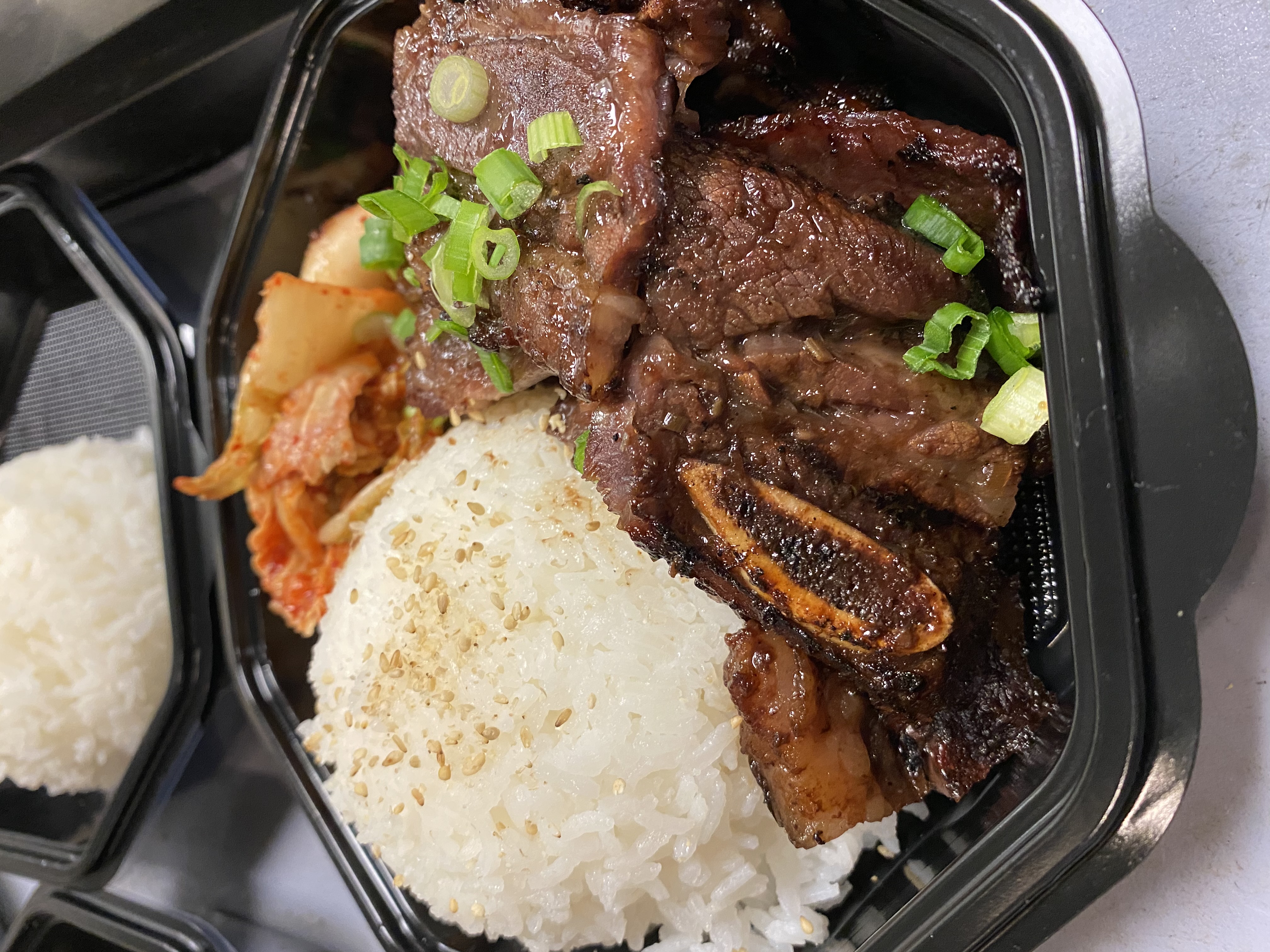 Order Galbi (Korean Grilled Short Ribs) food online from Bamboo House Express store, Temecula on bringmethat.com