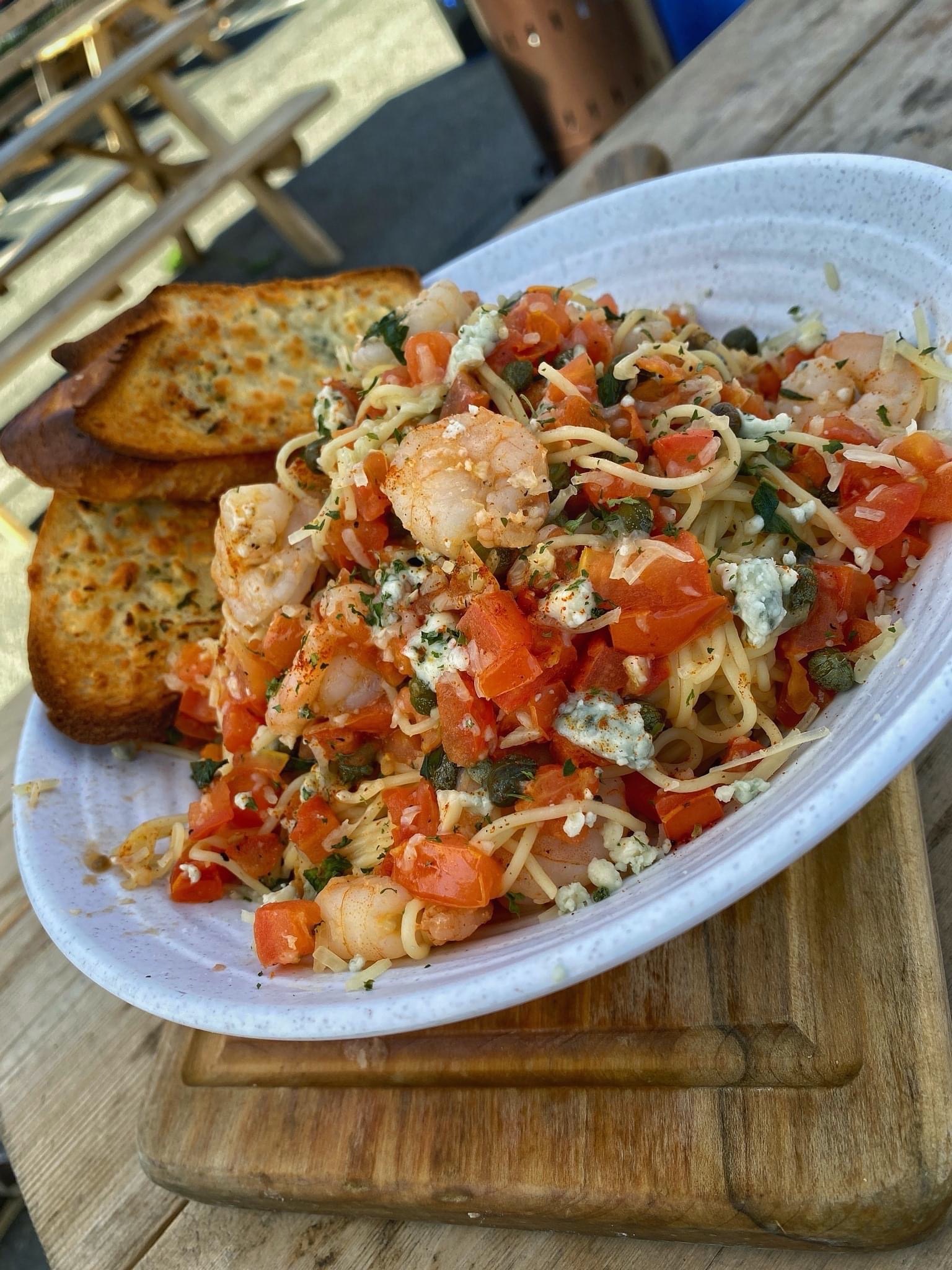 Order Chicken Capellini Pomodoro food online from Bourbon Street Bar and Grill store, Fullerton on bringmethat.com
