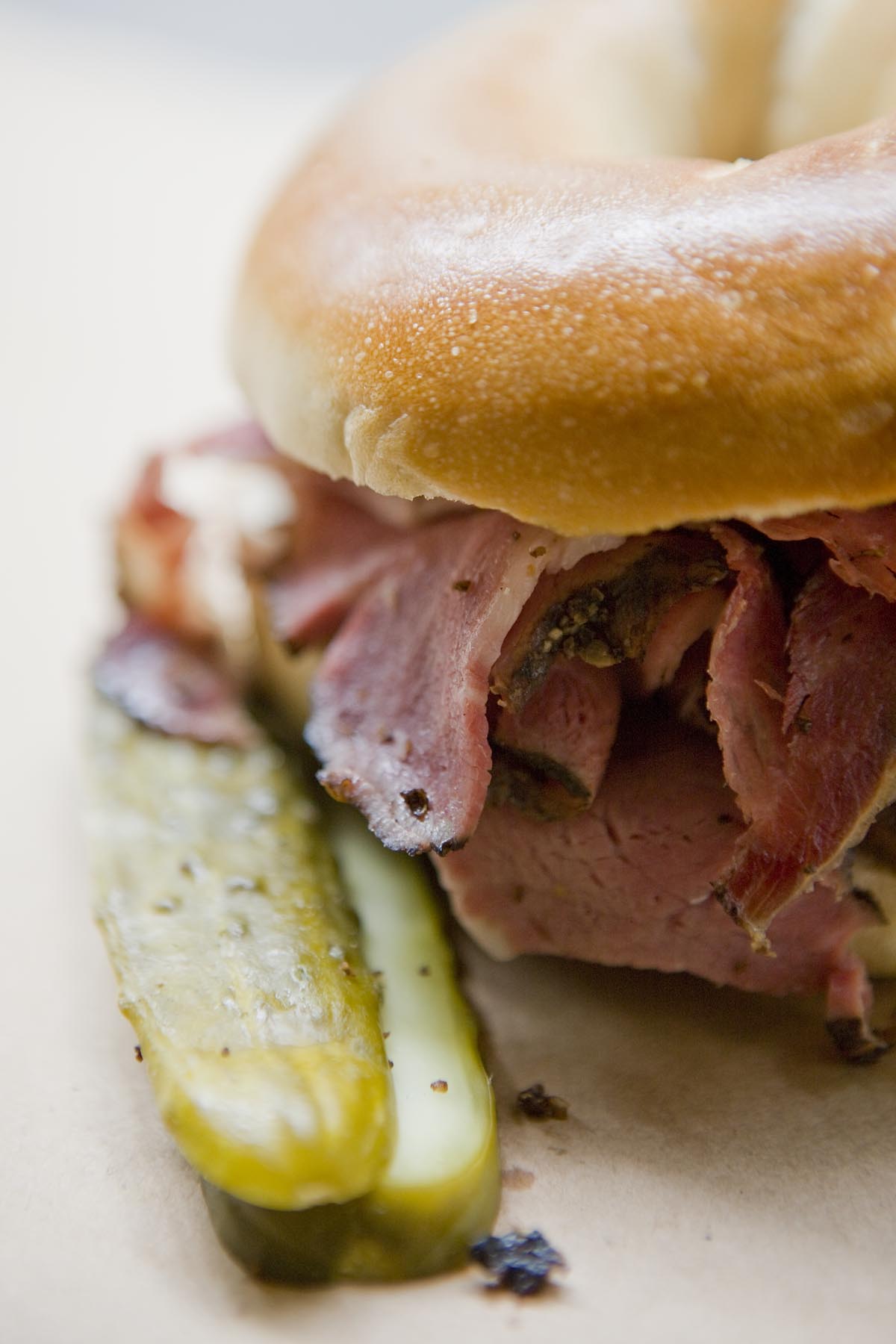Order New York Style Pastrami Sandwich food online from Murray's Bagels store, New York on bringmethat.com