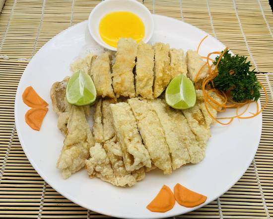 Order Lemon Chicken food online from Peony Seafood Restaurant store, Oakland on bringmethat.com