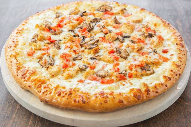 Order Alfredo Chicken Pizza food online from Big Daddy Pizza store, Pleasant Grove on bringmethat.com