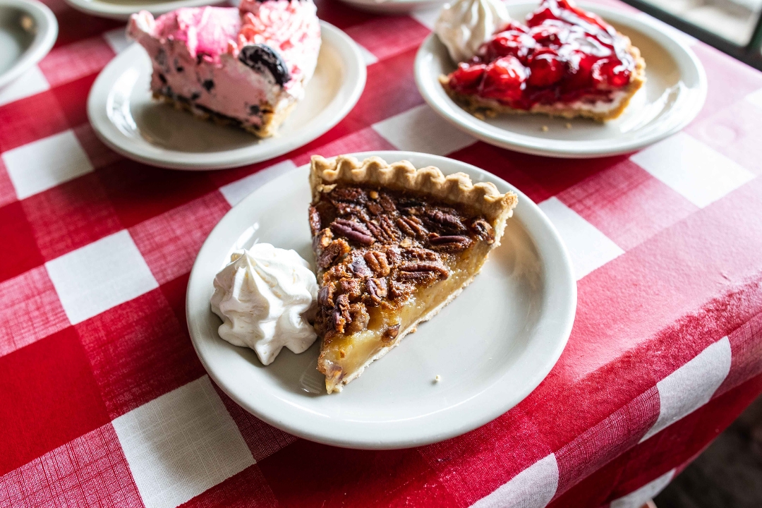 Order Pecan Pie food online from The Texan Cafe & Pie Shop store, Hutto on bringmethat.com