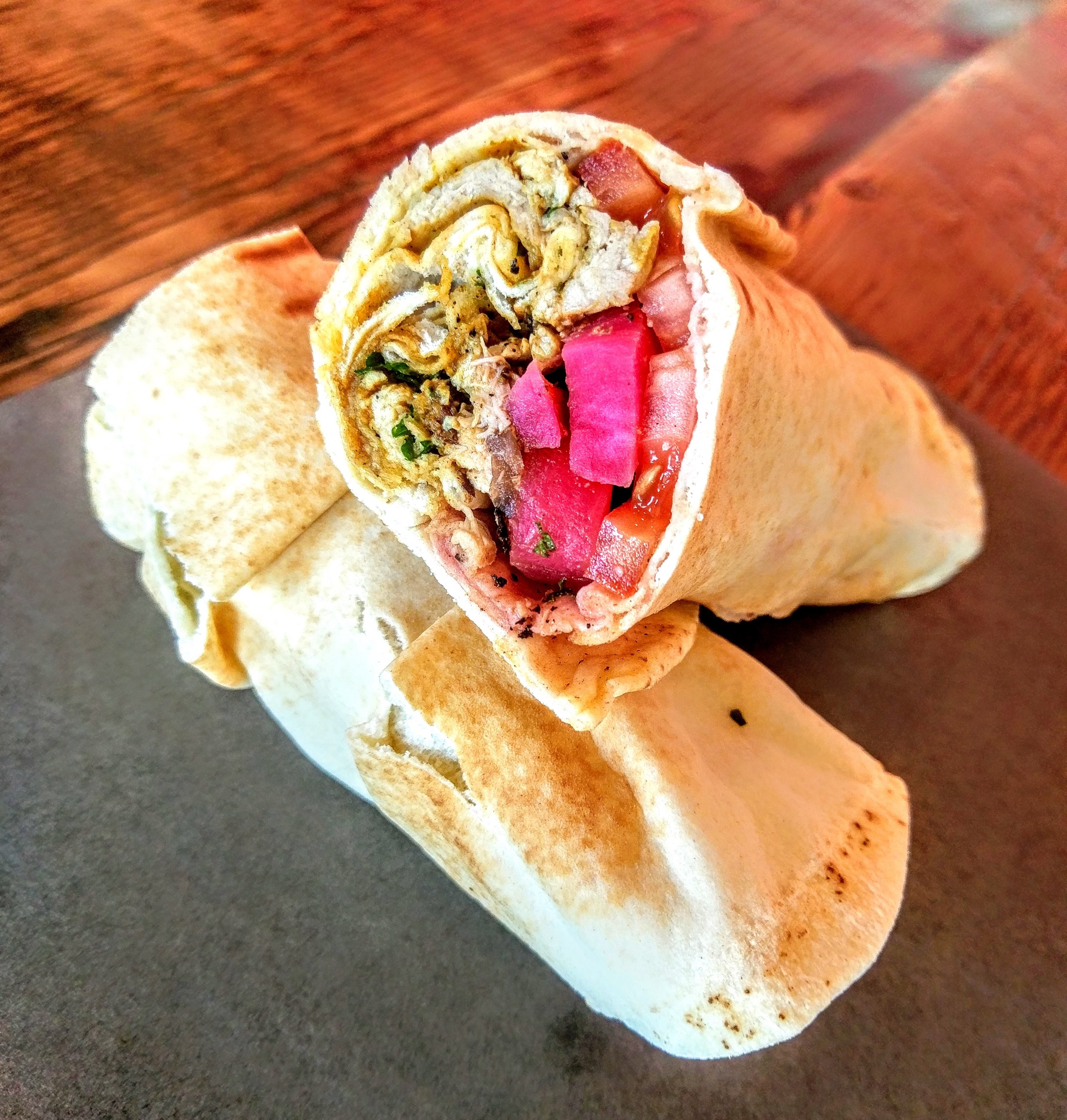 Order Chicken Taouk Pita Wrap food online from Sami Streetfood store, Asbury Park on bringmethat.com